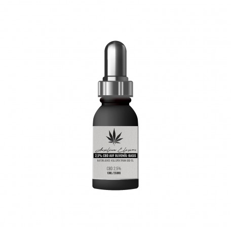 2,5% CBD - auf Olivenöl-Basis